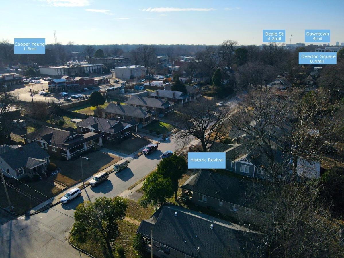 Historic Revival Midtown Memphis Duplex 64 Yes Pets Fast Wifi Free Parking Villa Buitenkant foto